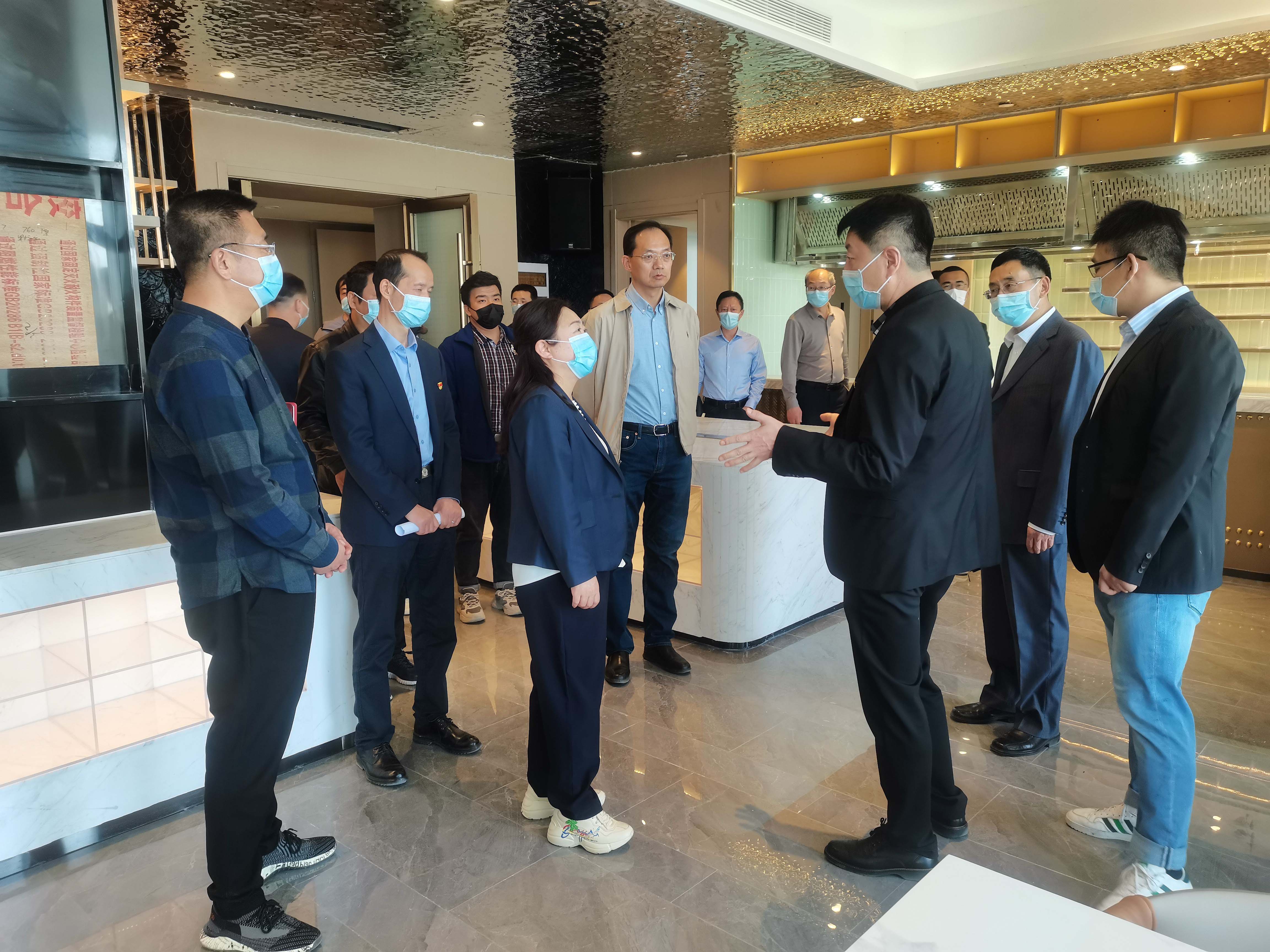 溫浩檢查指導疫情防控及安全消防工作