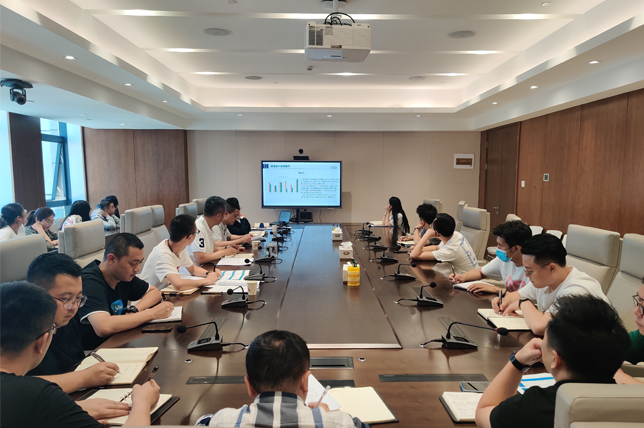 青海國投貿(mào)易物流分公司召開2022年上半年經(jīng)營運行分析會