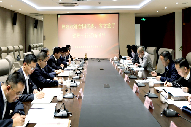 省國資委、省文旅廳調研組赴國旅公司開展“省域旅游產業發展”專項調研