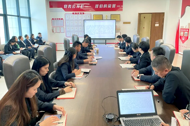 國投置業黨支部開展黨紀學習教育廉潔紀律主題黨日活動