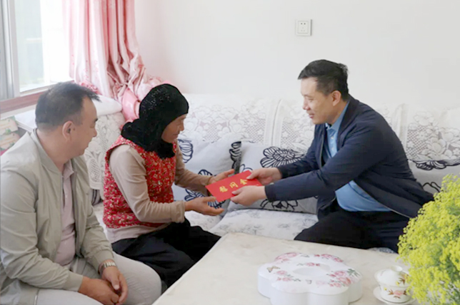 黨委書記、董事長李興財深入定點幫扶村開展調研走訪