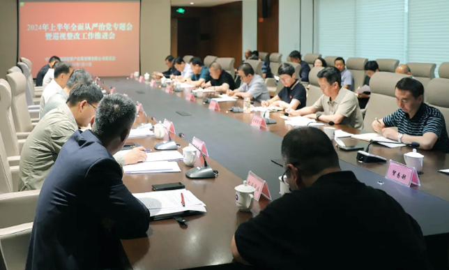 青海國(guó)投黨委召開(kāi)2024年上半年全面從嚴(yán)治黨專(zhuān)題會(huì)暨巡視整改工作推進(jìn)會(huì)