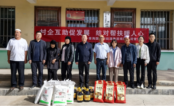 青海國晟黨支部赴乙沙二村開展幫扶慰問