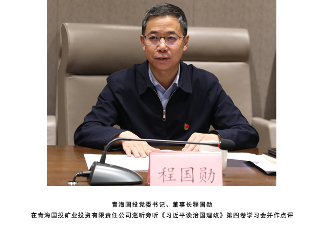 青海國投黨委召開會議學習中央有關會議精神審議今年各項工作報告部署明年重點工作任務