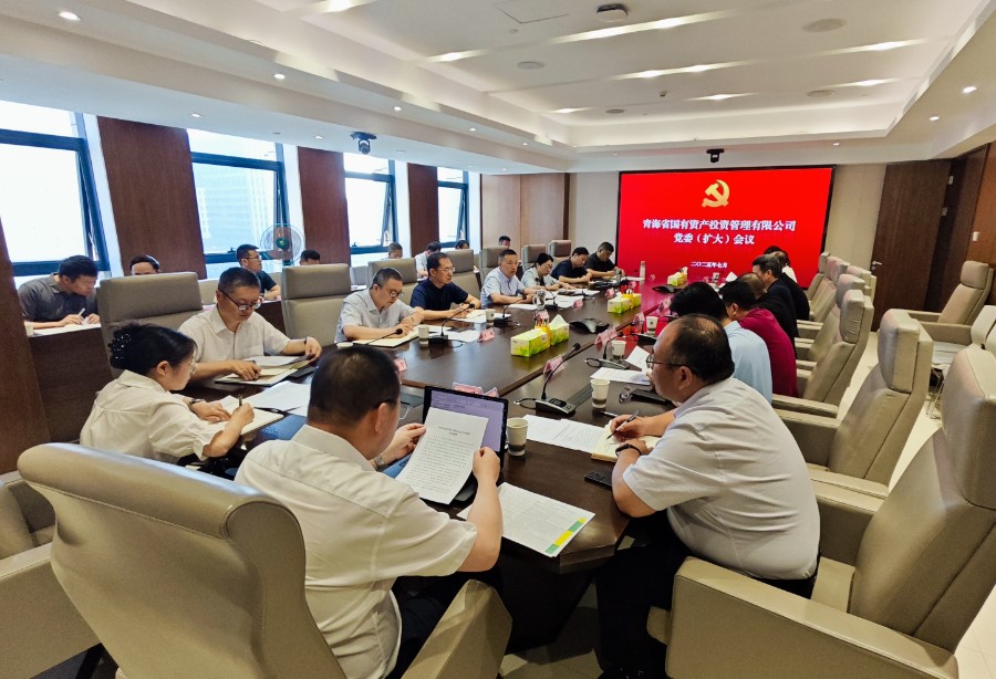 青海國投黨委召開擴大會議迅速傳達學習省委十四屆九次全會精神